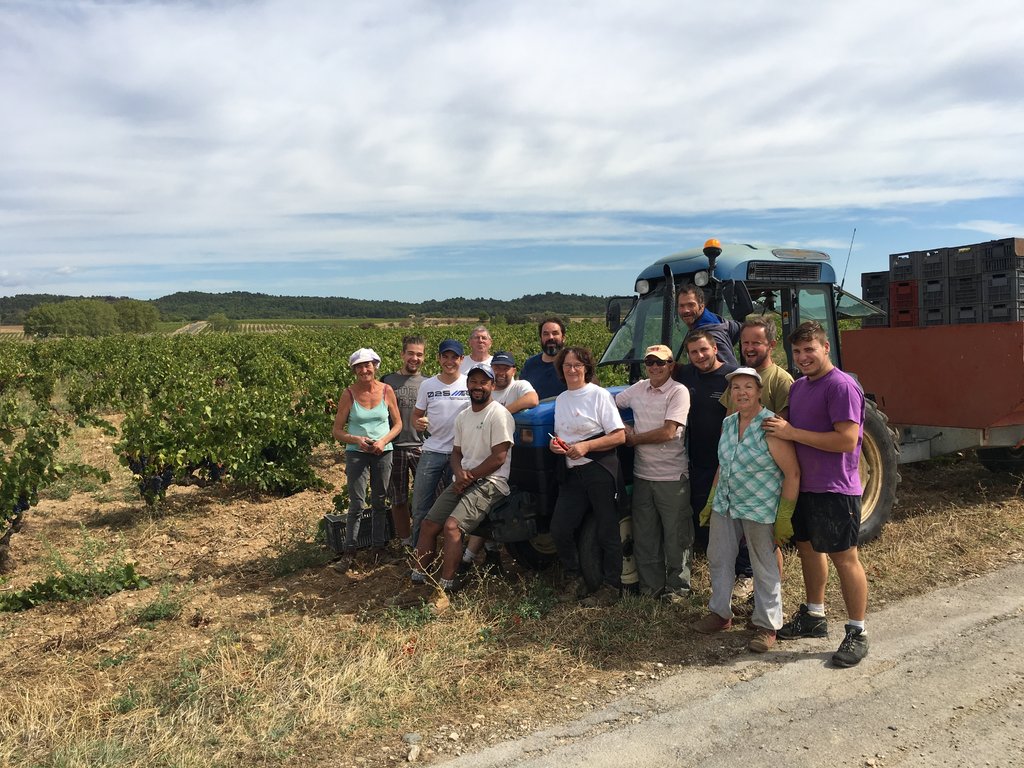 Vendanges 2016 Equipe 